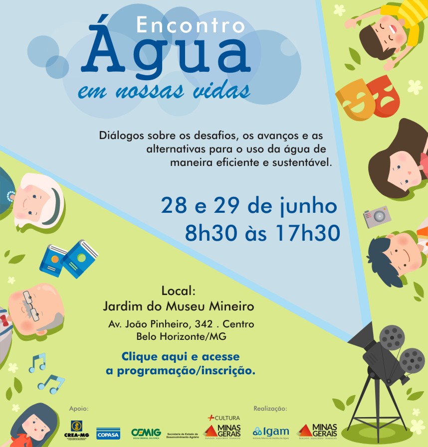 Convite Água em Nossas Vidas