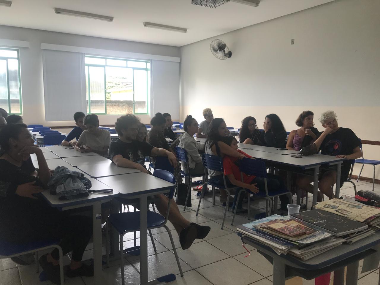 alunos artes