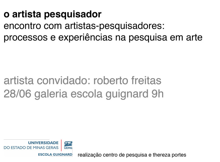 o artista pesquisador