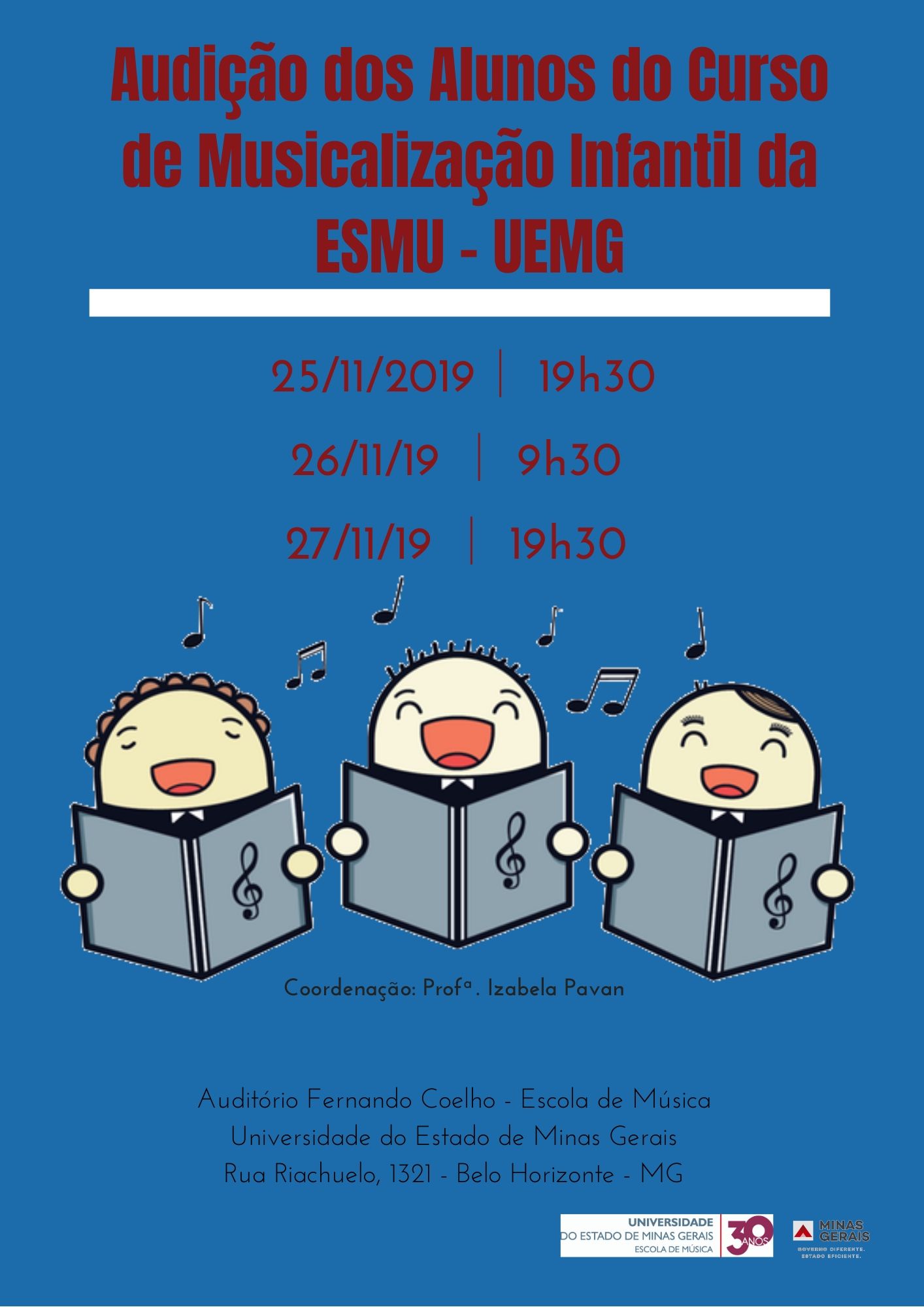 Audição Alunos Musicalização