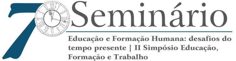 Prazo final para inscrição e submissão de resumos para 7º Seminário Educação e Formação Humana