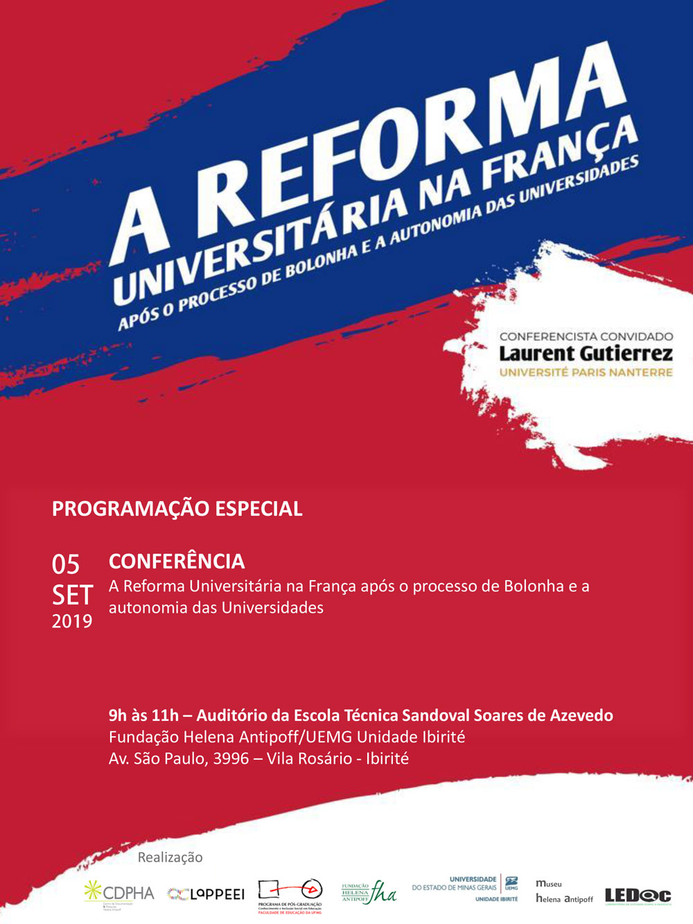 PALESTRA LAURENT IBIRITÉ