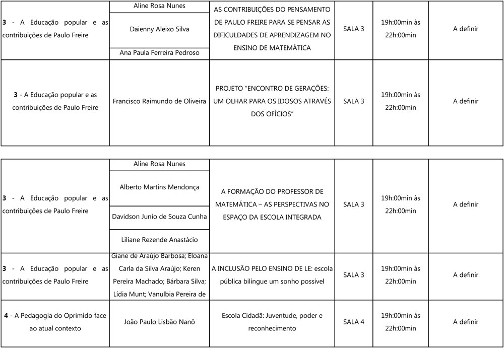 Programação final jornada 2019 oficial 14