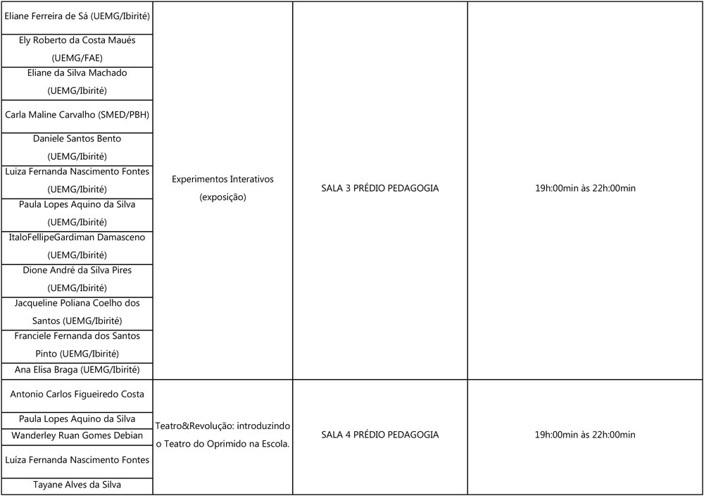 Programação final jornada 2019 oficial 5