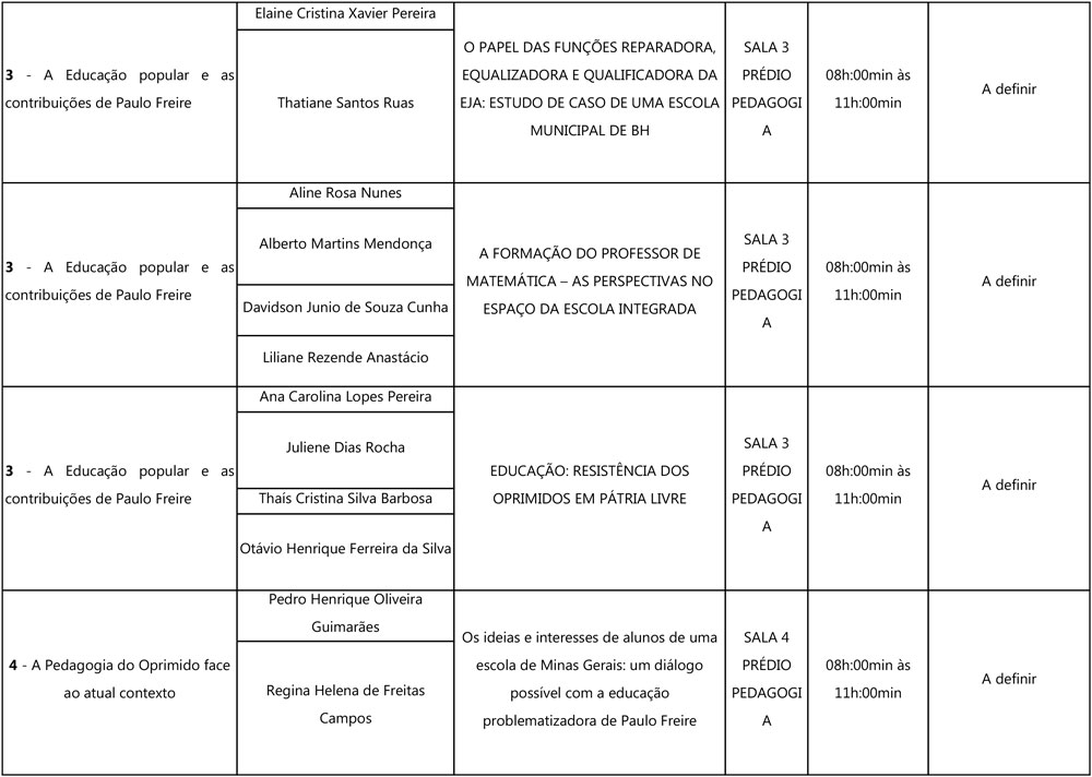 Programação final jornada 2019 oficial 9