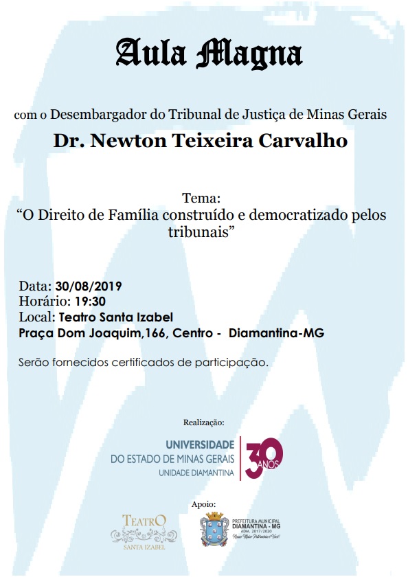 diamantina aula magna direito familia