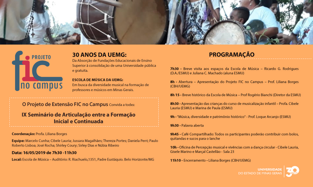 FIC no Campus | Escola de Música