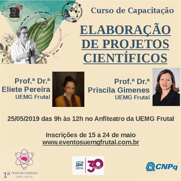 Unidade Frutal | Curso de Elaboração de Projetos Científicos