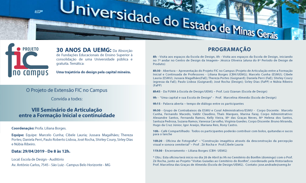 FIC no Campus | Escola de Design