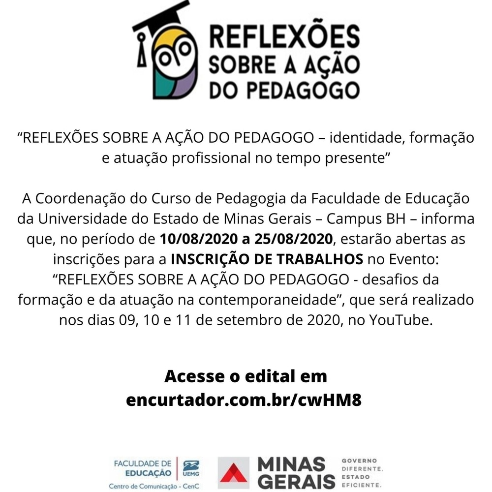 evento fae reflexoes acao pedagogo