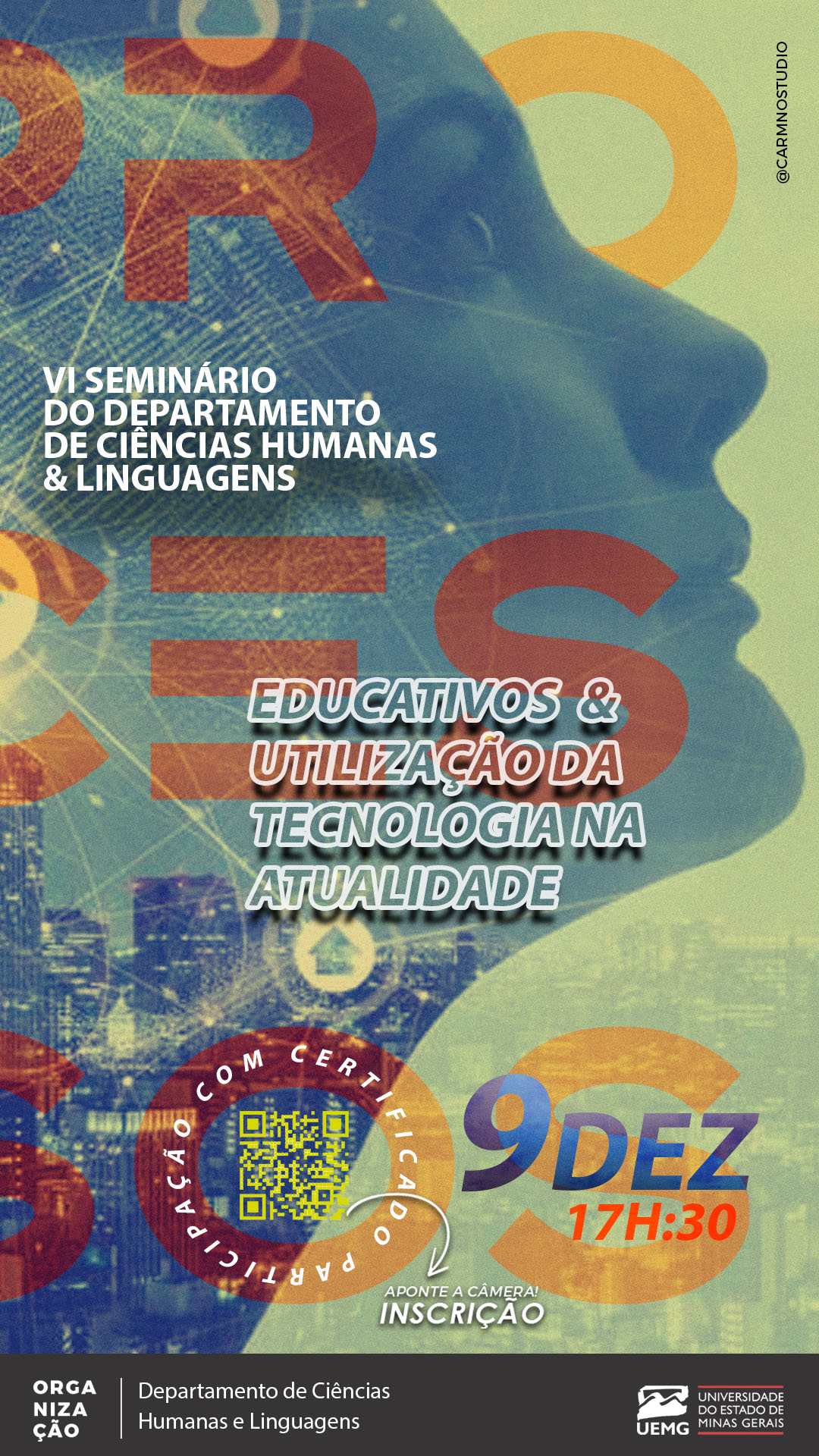 VI Seminário do Departamento de Ciências Humanas e Linguagens | Unidade Ubá