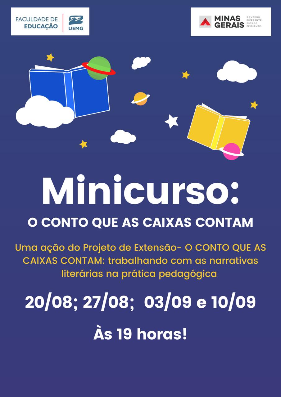 Último dia para inscrições no curso online O Conto que as Caixas Contam: trabalhando com narrativas literárias na prática pedagógica