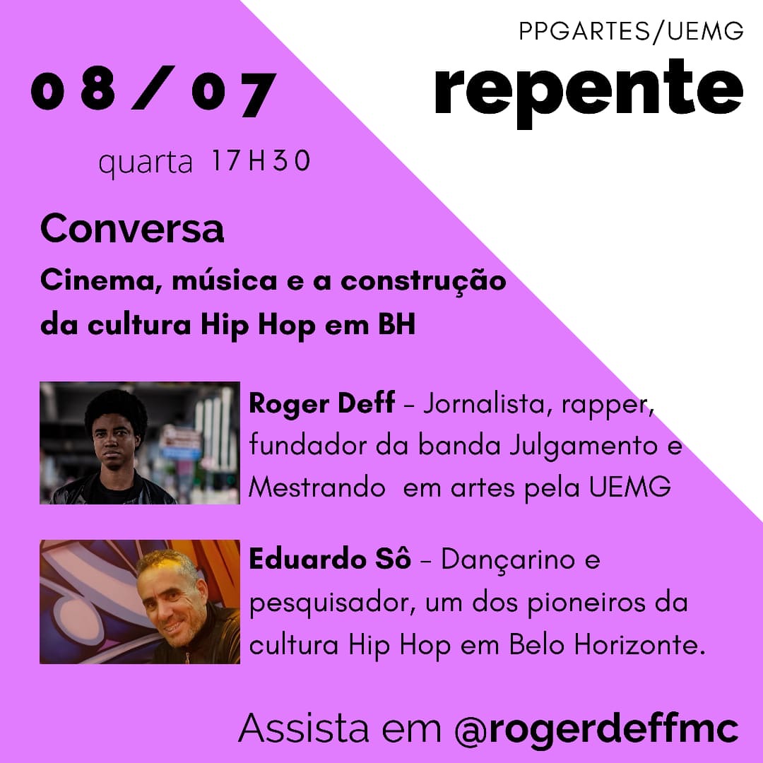 PPGArtes | Repente: arte e pesquisa em debate: 1ª edição do projeto discute 