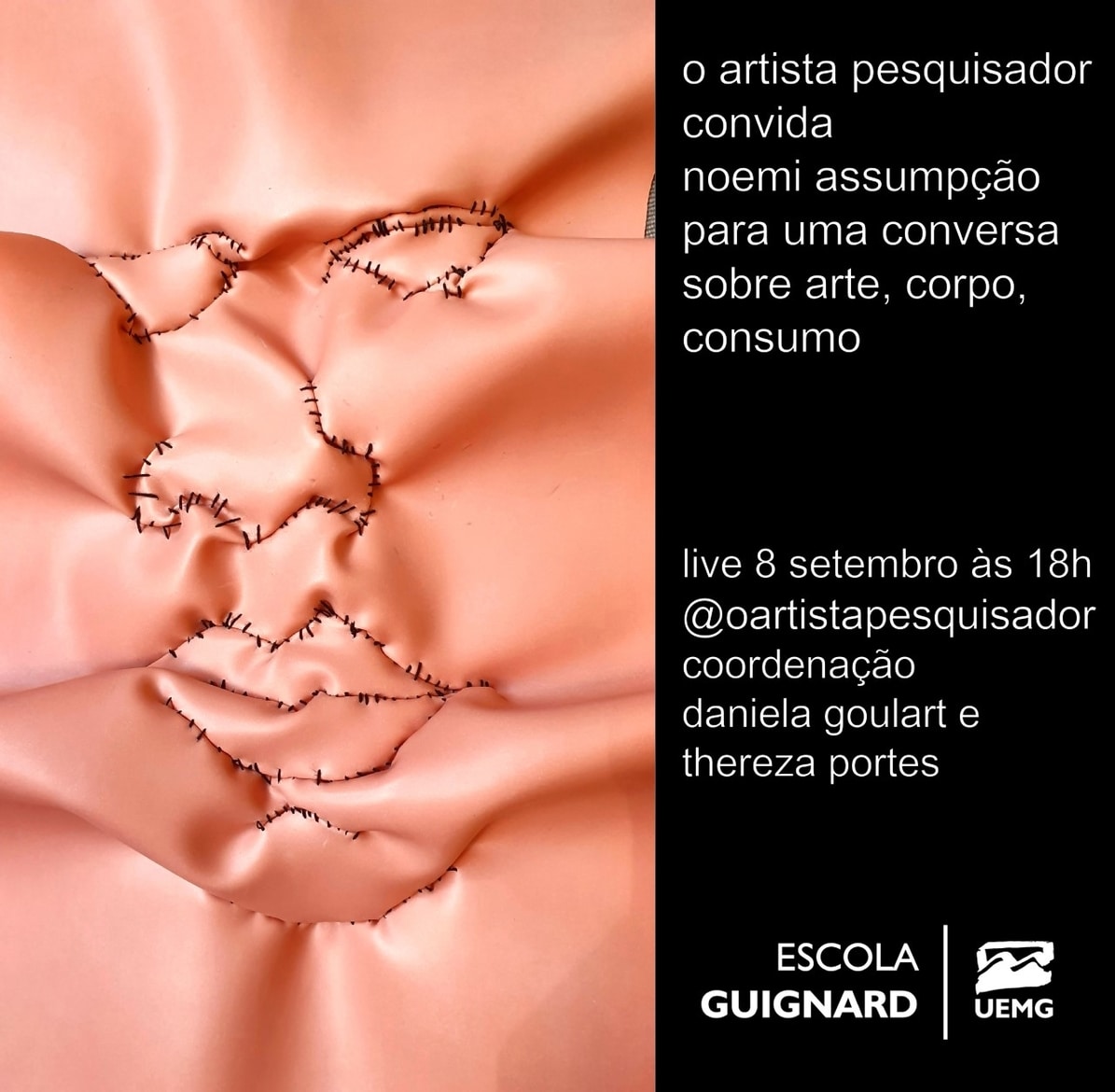 Escola Guignard | LIVE do Proj. O Artista Pesquisador, com Noemi Assumpção