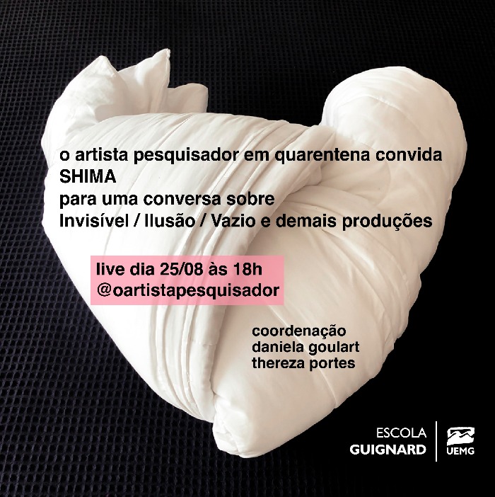 Live O Artista e o Pesquisador, com Shima