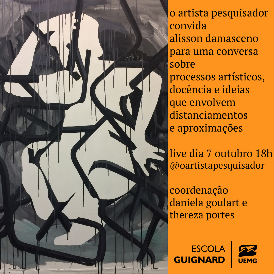 Escola Guignard | Projeto O Artista Pesquisador recebe Alisson Damasceno