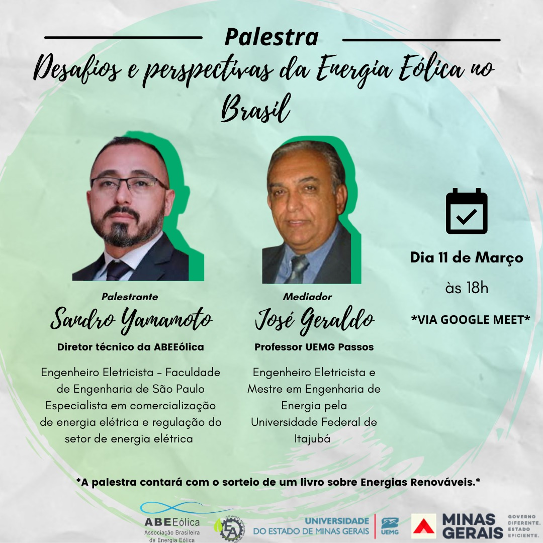 Unidade Passos | Palestra Desafios e Perspectivas da Energia Eólica no Brasil
