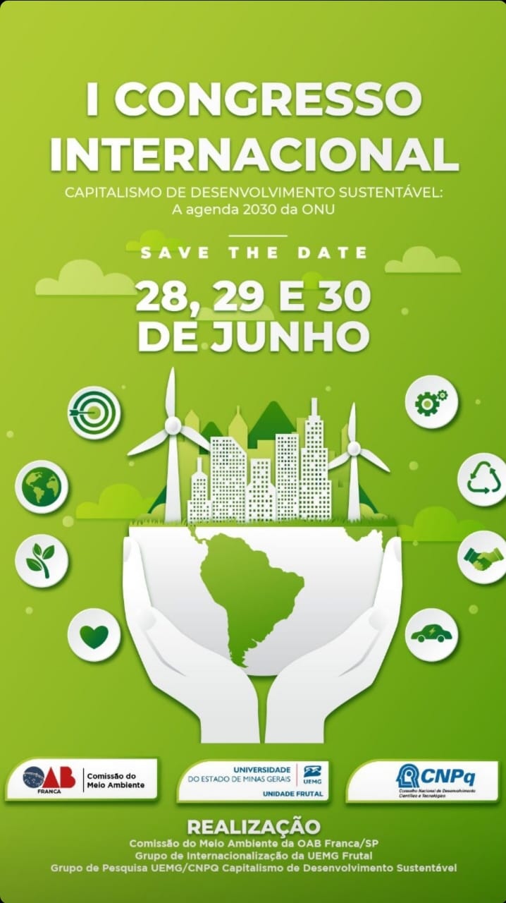 Unidade Frutal | OAB-SP | I Congresso Internacional Capitalismo de Desenvolvimento Sustentável : A agenda 2030 da ONU