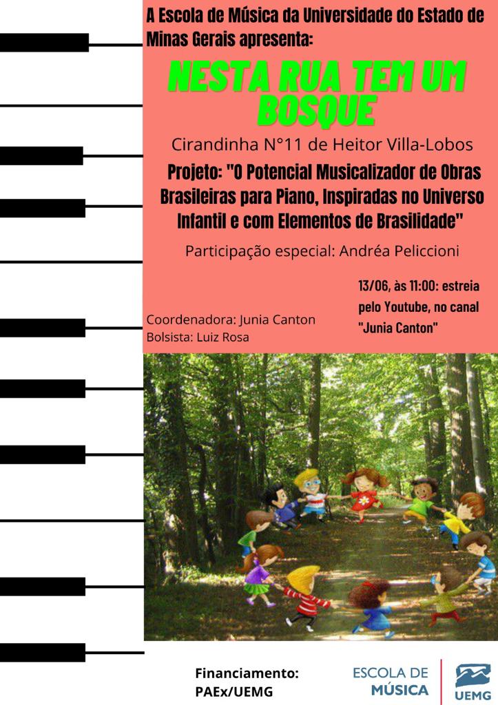 esmu evento nesta rua tem um bosque