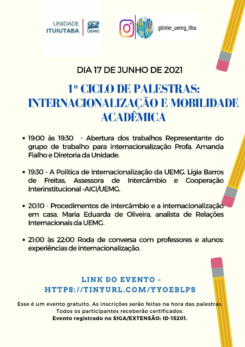 i ciclo de palestras