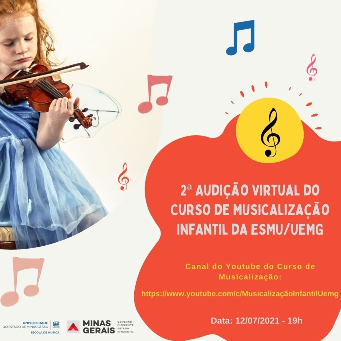 Escola de Música | 2ª Audição Virtual do Curso de Musicalização Infantil