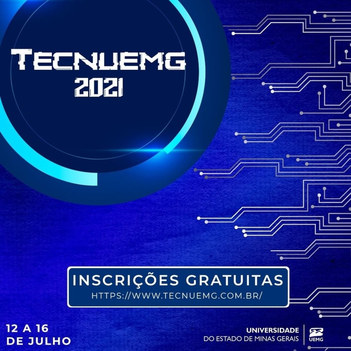  Várias Unidades | TECNUEMG - Semana Acadêmica Virtual de Tecnologia da UEMG