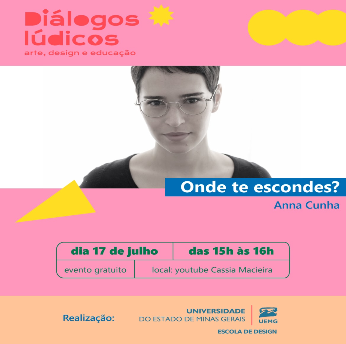 Escola de Design | Diálogos lúdicos: Arte, Design e Educação - Anna Cunha