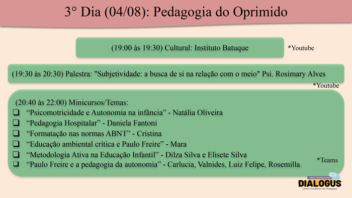 semana pedagogia 3