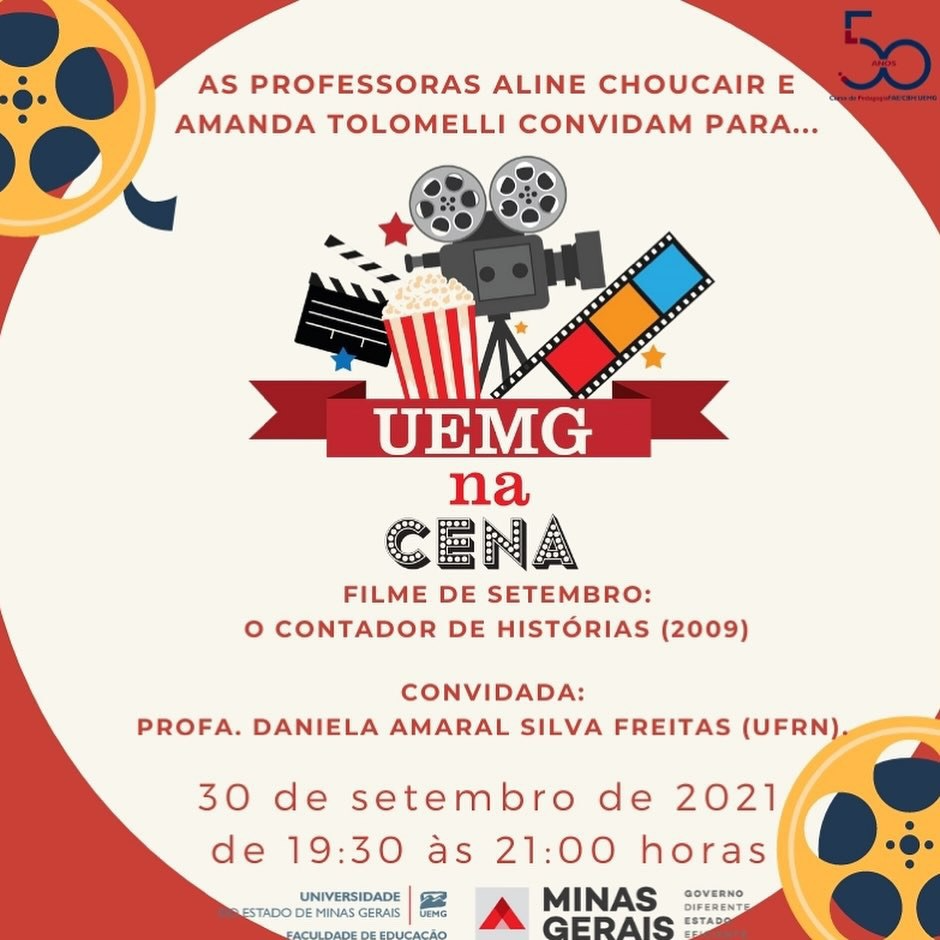 UEMG na Cena | Filme de setembro: O contador de histórias (2009)