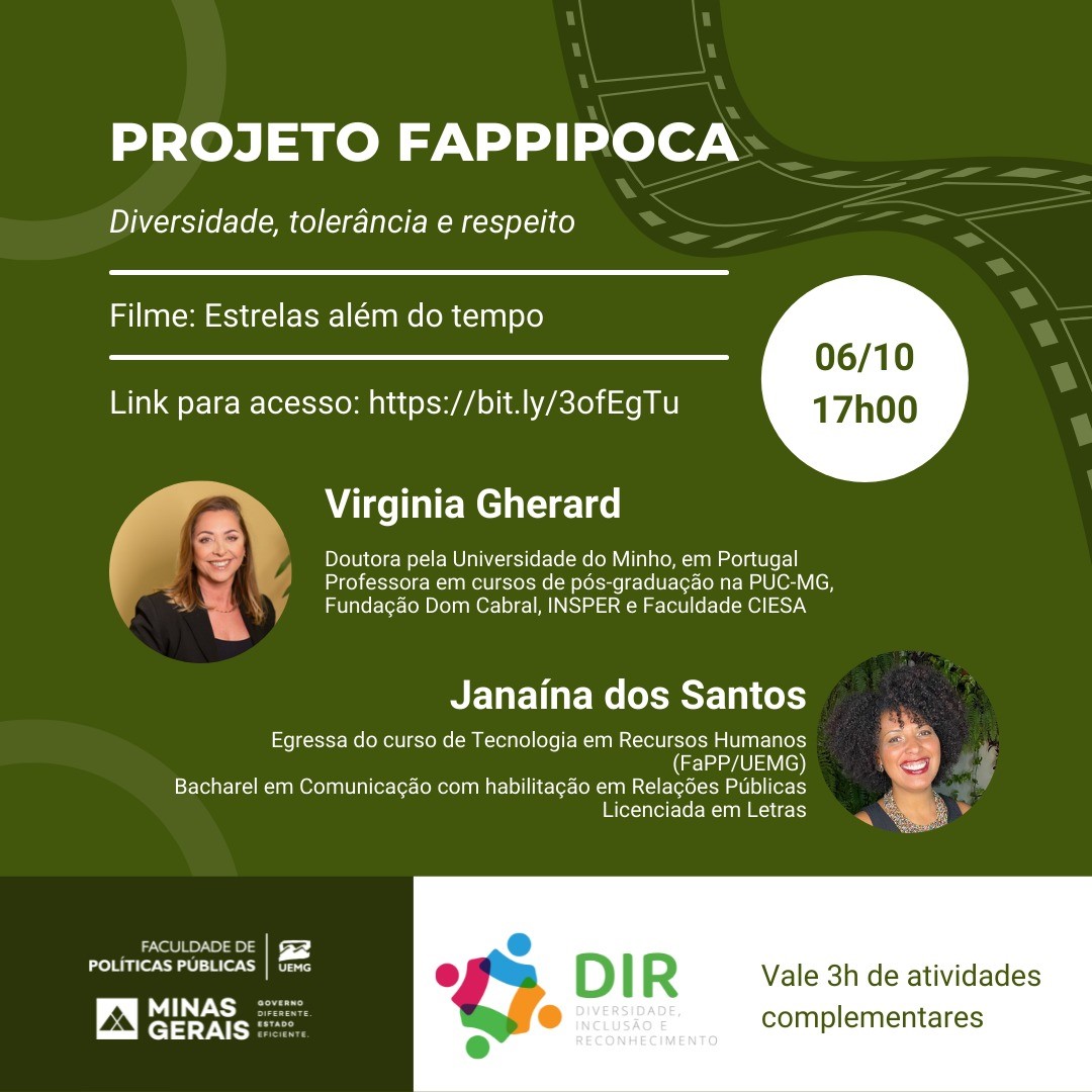 FaPPipoca | Estrelas além do Tempo | Com Virgínia Gherard e Janaína dos Santos