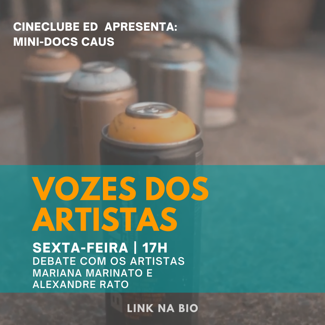 Escola de Design | CineClube ED | Sessão Comentada | Mini-docs Caus | Thiago Morandi
