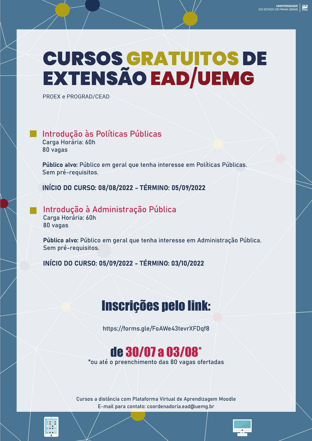cursos ead extensao 2022
