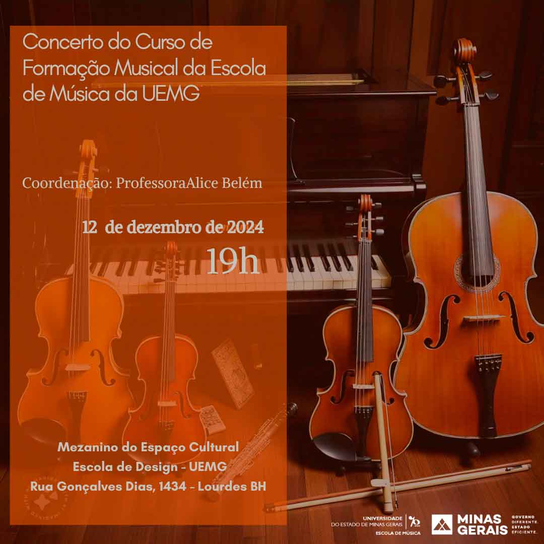 Belo Horizonte | Concerto do Curso de Formação Musical