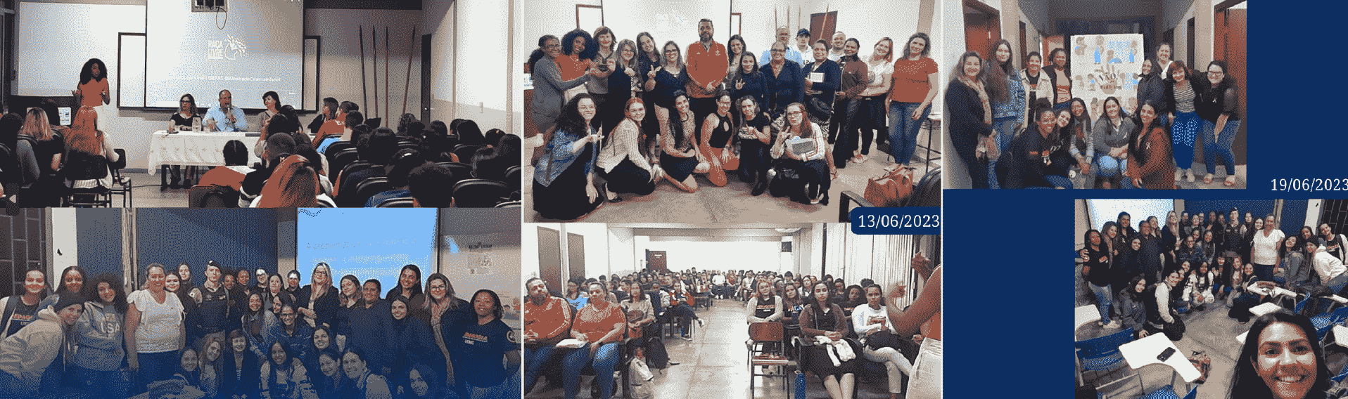 montagem evento pedagogia