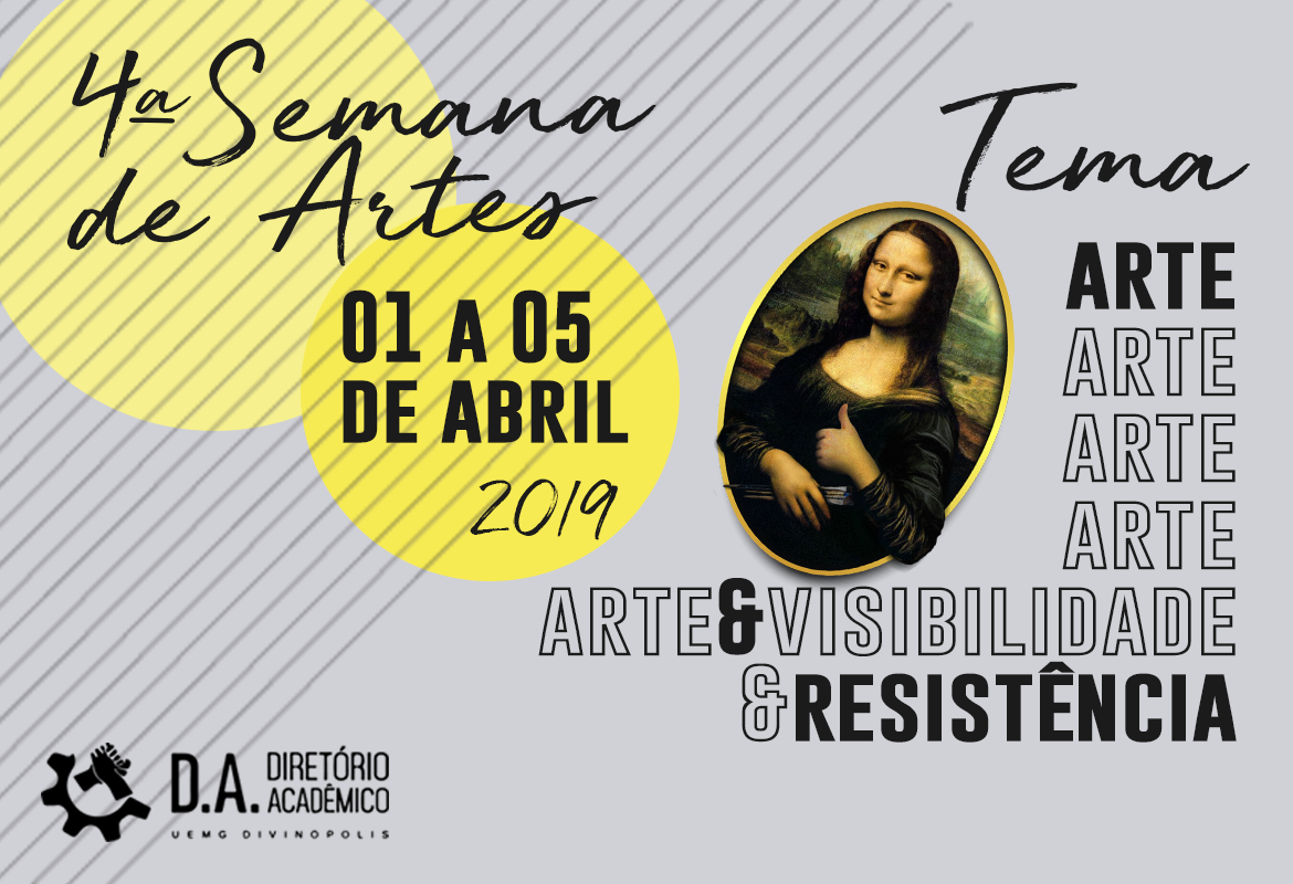 Unidade Divinópolis | Iniciada ontem (01/04), Semana de Artes vai até esta sexta-feira (05)